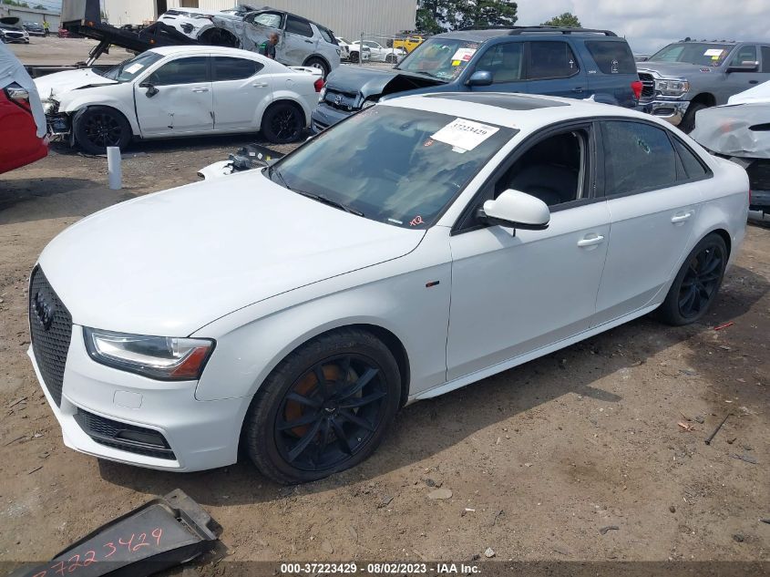 2014 AUDI A4 PREMIUM PLUS - WAUHFAFL4EA003491