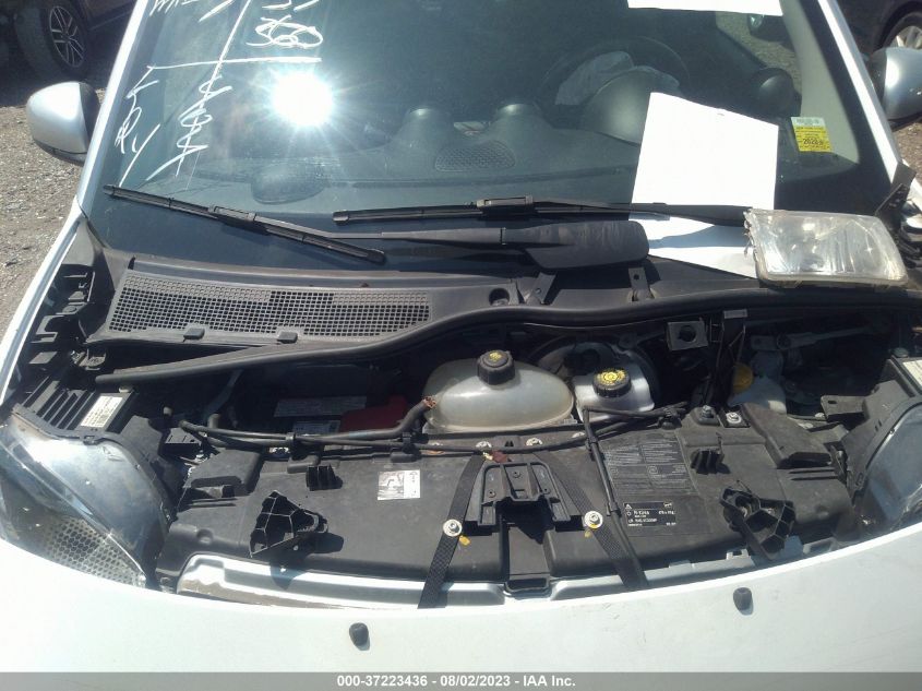 2016 SMART FORTWO PASSION/PURE/PRIME/PROXY WMEFJ5DA9GK053724