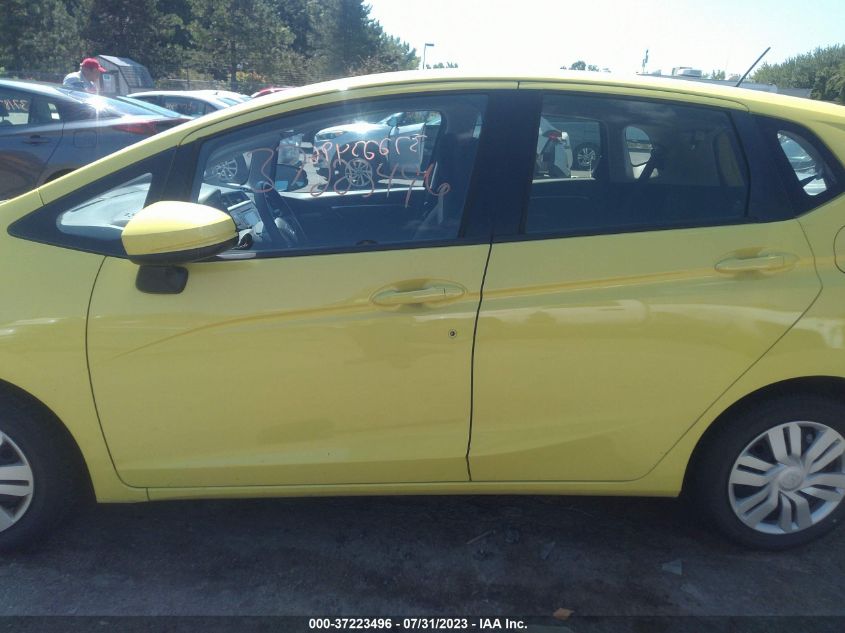 2016 HONDA FIT LX - JHMGK5H50GX013529