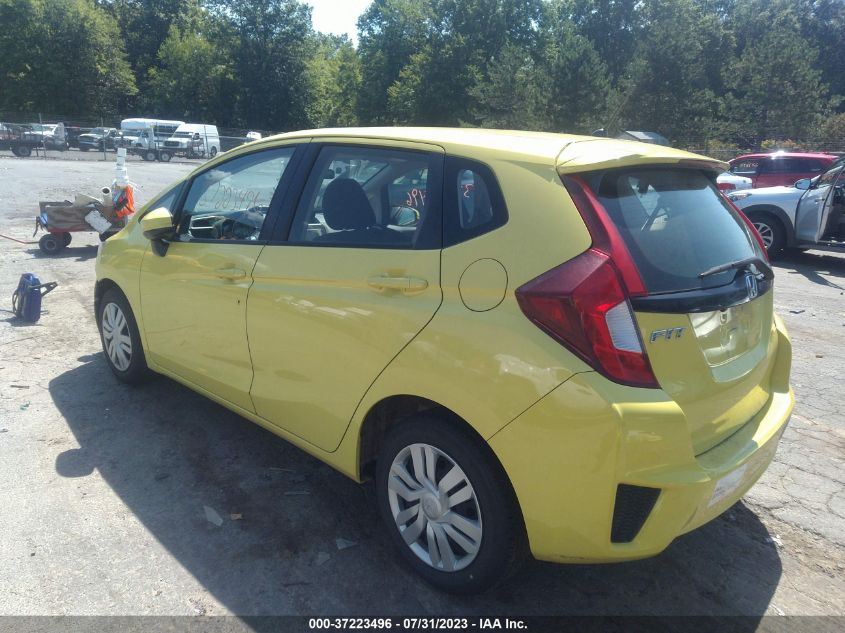 2016 HONDA FIT LX - JHMGK5H50GX013529