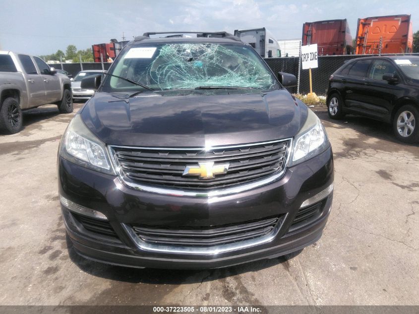 2015 CHEVROLET TRAVERSE LS - 1GNKRFED7FJ200378
