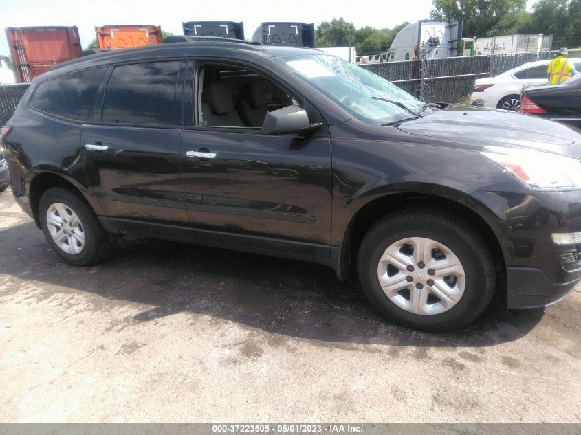 2015 CHEVROLET TRAVERSE LS - 1GNKRFED7FJ200378