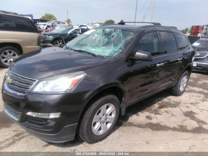 2015 CHEVROLET TRAVERSE LS - 1GNKRFED7FJ200378
