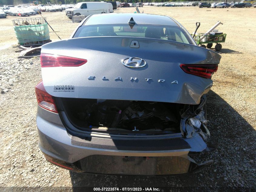 2019 HYUNDAI ELANTRA SEL - KMHD84LF2KU736754