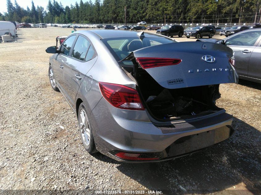 2019 HYUNDAI ELANTRA SEL - KMHD84LF2KU736754