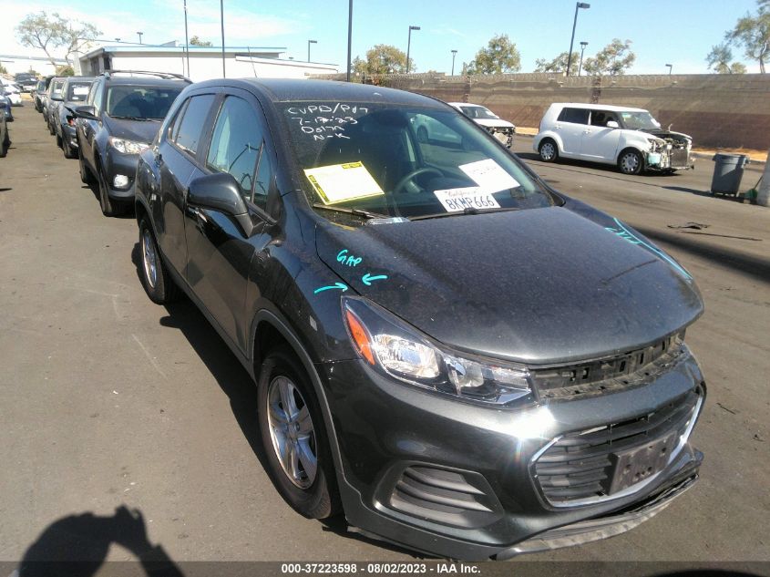 2019 CHEVROLET TRAX LS - 3GNCJKSB4KL323999