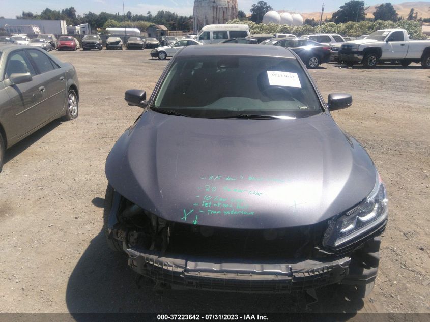 2016 HONDA ACCORD SEDAN EX - 1HGCR2F0XGA207409
