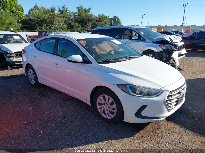 2017 HYUNDAI ELANTRA SE - 5NPD74LF0HH112347