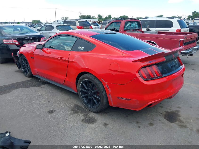 2016 FORD MUSTANG GT - 1FA6P8CFXG5282249