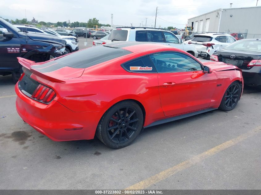 2016 FORD MUSTANG GT - 1FA6P8CFXG5282249