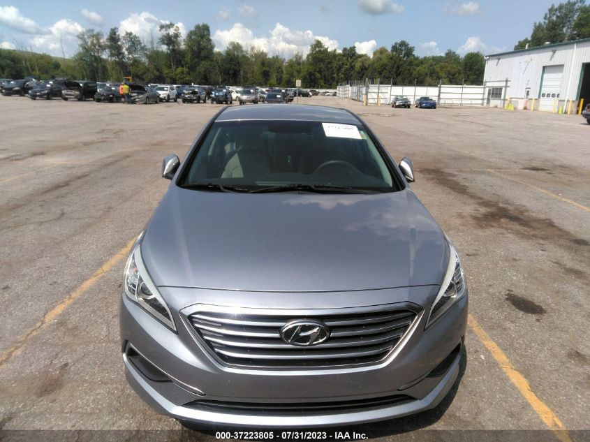 2017 HYUNDAI SONATA 2.4L - 5NPE24AF9HH516852