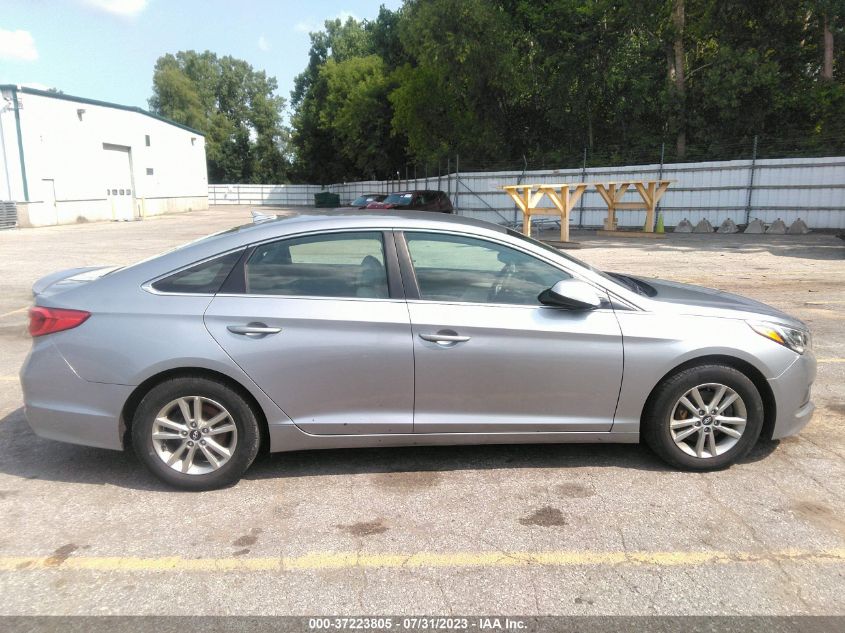 2017 HYUNDAI SONATA 2.4L - 5NPE24AF9HH516852