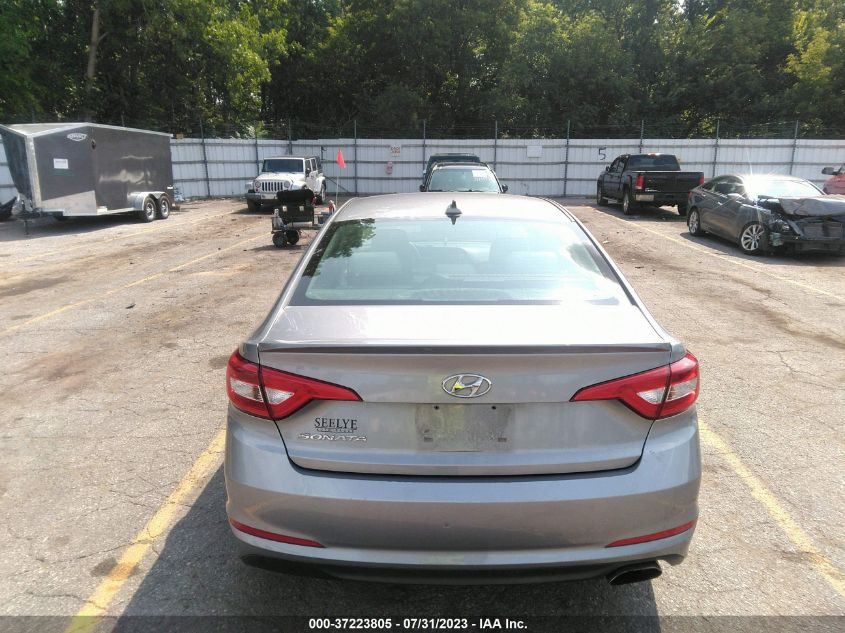 2017 HYUNDAI SONATA 2.4L - 5NPE24AF9HH516852