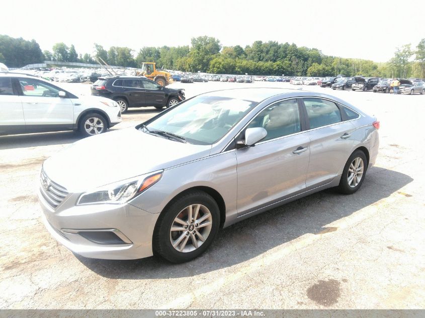 2017 HYUNDAI SONATA 2.4L - 5NPE24AF9HH516852