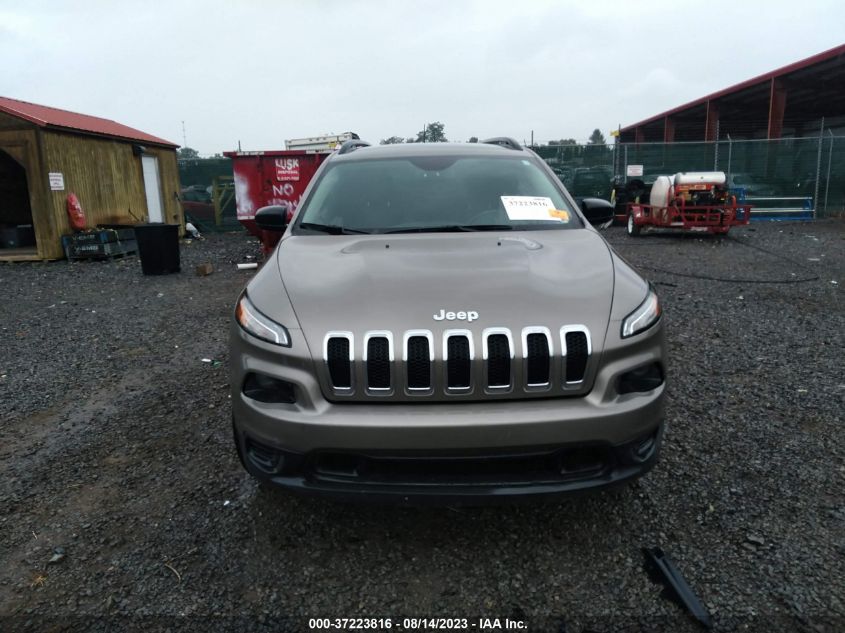 2016 JEEP CHEROKEE SPORT - 1C4PJMAB2GW344343