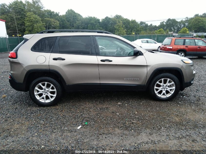 2016 JEEP CHEROKEE SPORT - 1C4PJMAB2GW344343