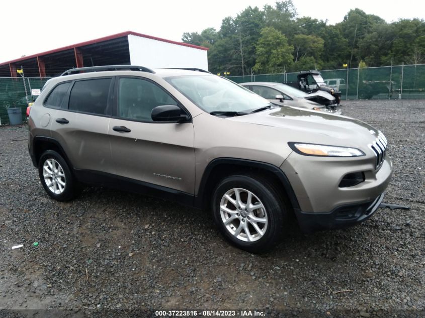 2016 JEEP CHEROKEE SPORT - 1C4PJMAB2GW344343