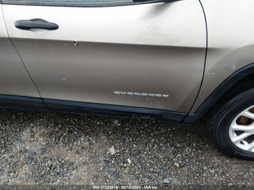 2016 JEEP CHEROKEE SPORT - 1C4PJMAB2GW344343