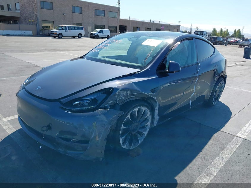 VIN 7SAYGDEF7PF790687 2023 TESLA MODEL Y PERFORMANCE