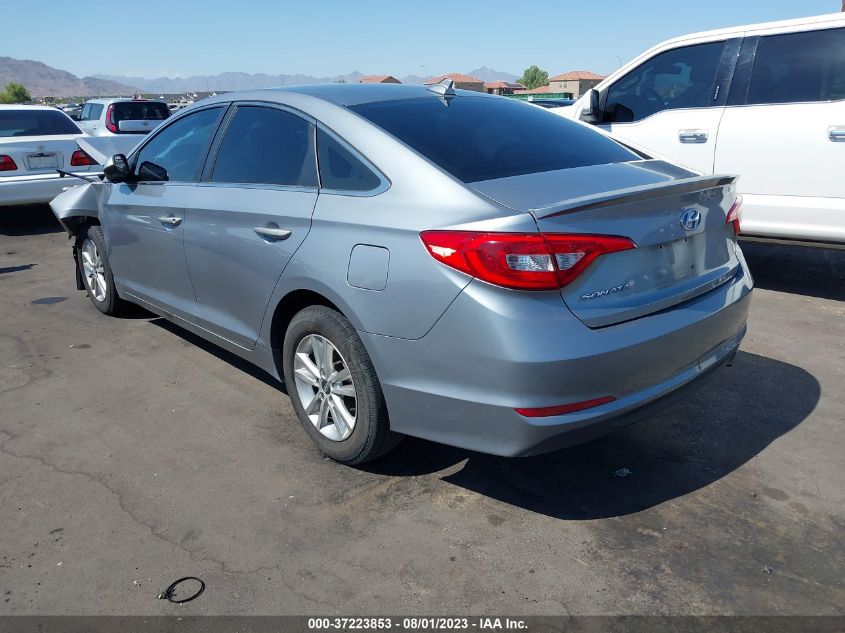 2015 HYUNDAI SONATA 2.4L SE - 5NPE24AF9FH221294