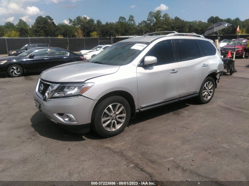2014 NISSAN PATHFINDER SL - 5N1AR2MM6EC704188