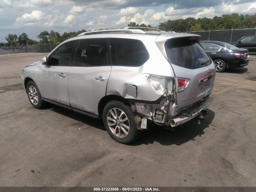 2014 NISSAN PATHFINDER SL - 5N1AR2MM6EC704188