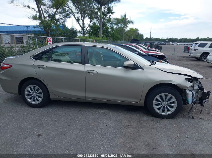 2016 TOYOTA CAMRY LE/XLE/SE/XSE - 4T1BF1FK2GU540941