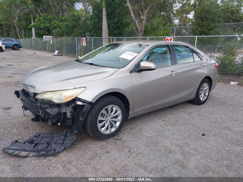 2016 TOYOTA CAMRY LE/XLE/SE/XSE - 4T1BF1FK2GU540941