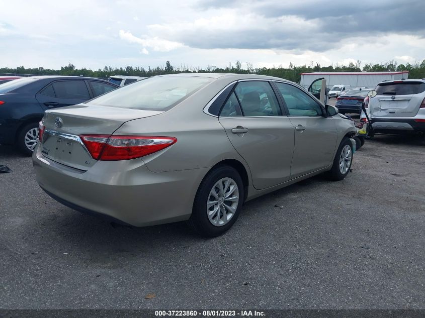 2016 TOYOTA CAMRY LE/XLE/SE/XSE - 4T1BF1FK2GU540941