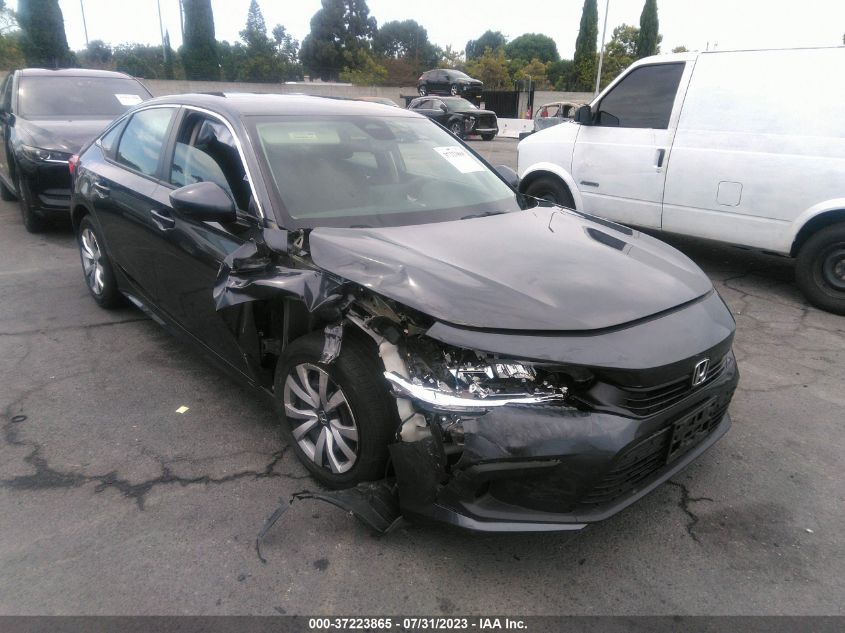 2022 HONDA CIVIC SEDAN LX - 2HGFE2F29NH572365
