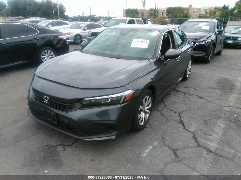 2022 HONDA CIVIC SEDAN LX - 2HGFE2F29NH572365