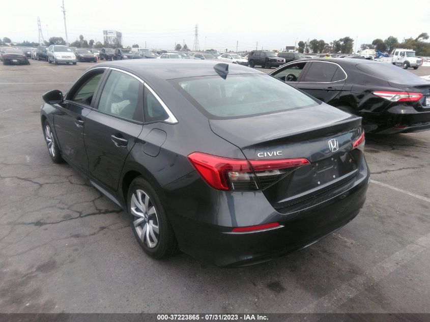 2022 HONDA CIVIC SEDAN LX - 2HGFE2F29NH572365