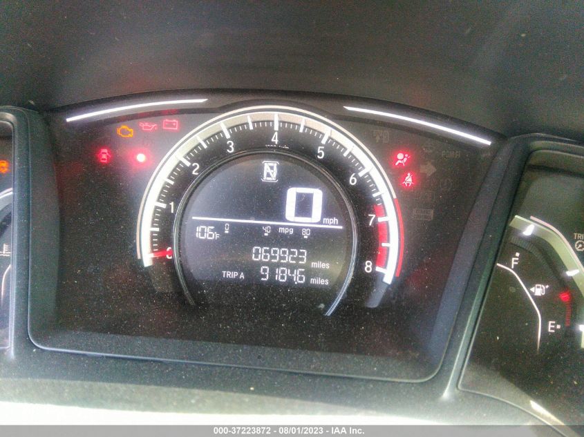 2017 HONDA CIVIC SEDAN LX - 19XFC2F54HE058776
