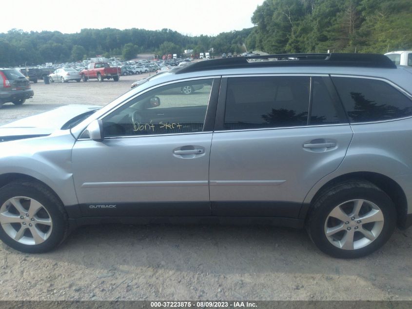 2014 SUBARU OUTBACK 2.5I LIMITED - 4S4BRCLC4E3294963