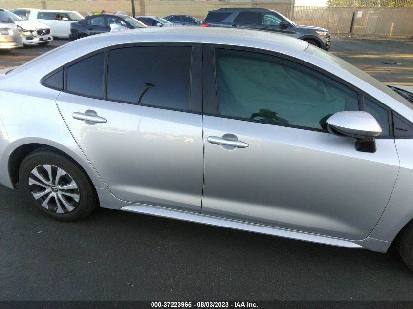 2022 TOYOTA COROLLA HYBRID LE - JTDEAMDEXNJ039051