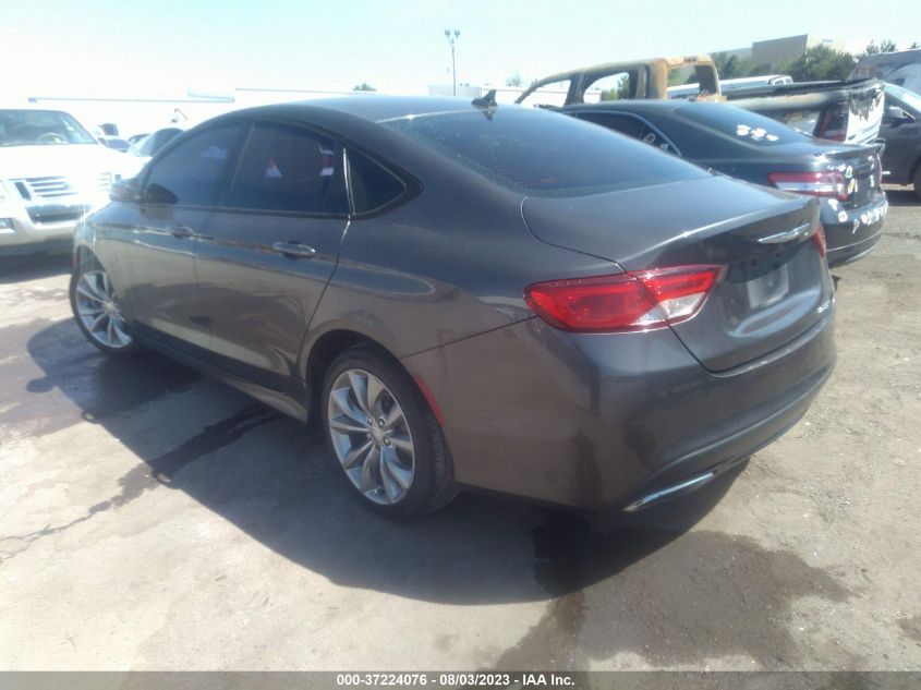 2015 CHRYSLER 200 S - 1C3CCCBG6FN518808