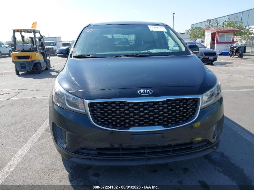 2015 KIA SEDONA LX - KNDMB5C10F6026441