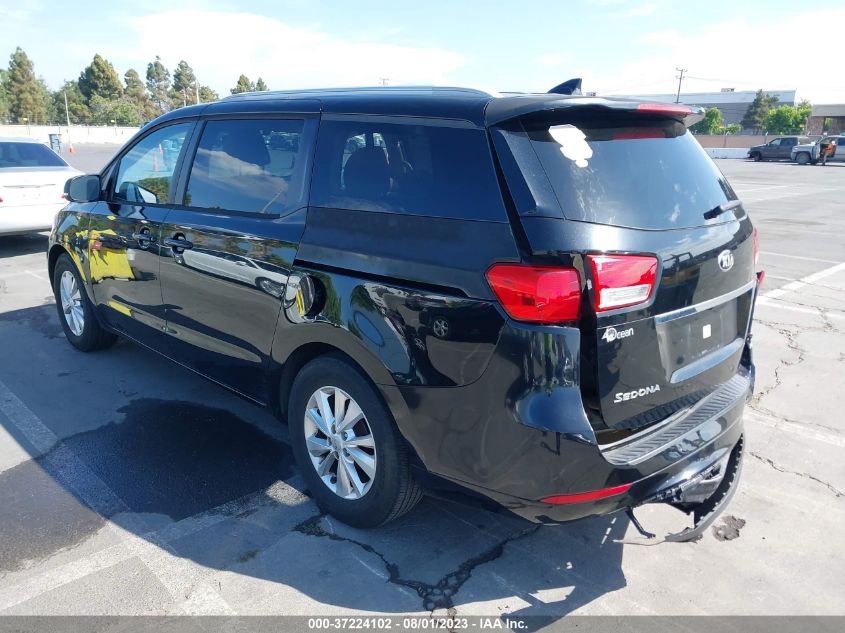2015 KIA SEDONA LX - KNDMB5C10F6026441