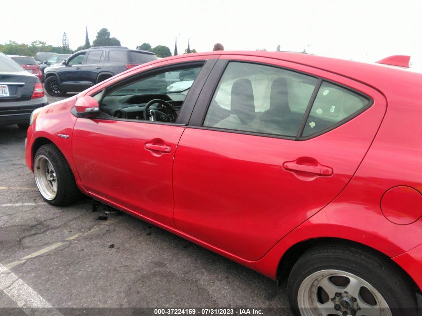 2016 TOYOTA PRIUS C ONE/TWO/THREE/FOUR - JTDKDTB32G1123812
