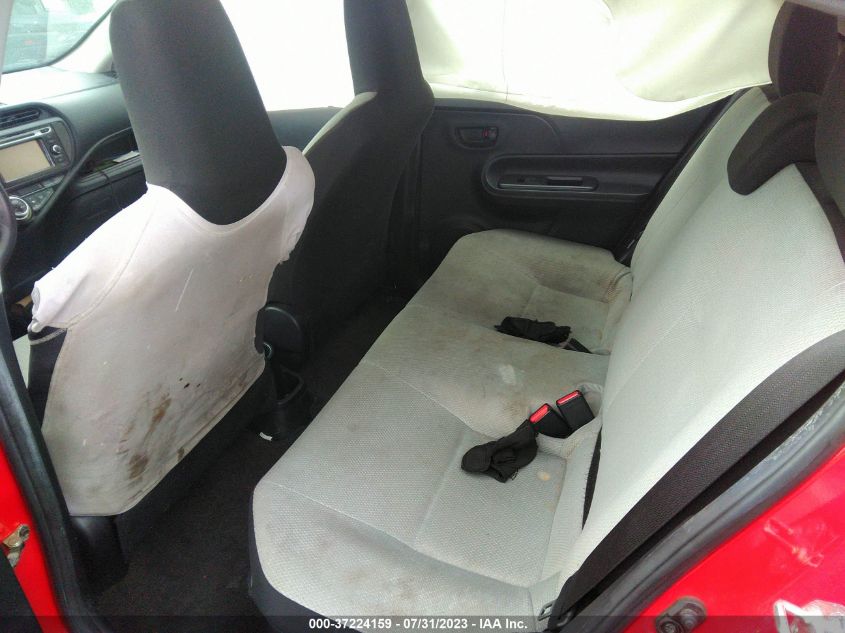 2016 TOYOTA PRIUS C ONE/TWO/THREE/FOUR - JTDKDTB32G1123812