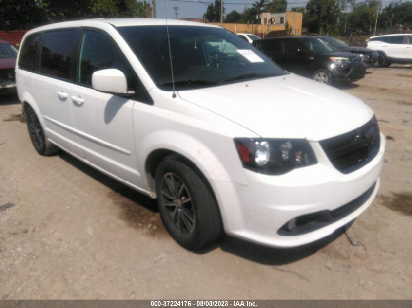 2016 DODGE GRAND CARAVAN SXT - 2C4RDGCG9GR399827