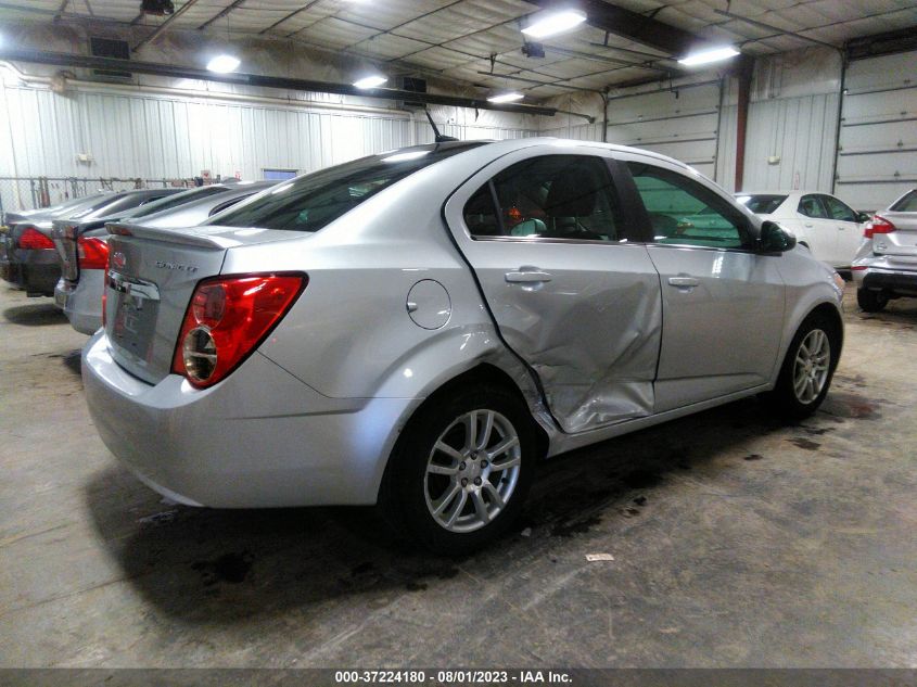 2014 CHEVROLET SONIC LT - 1G1JC5SH9E4222606