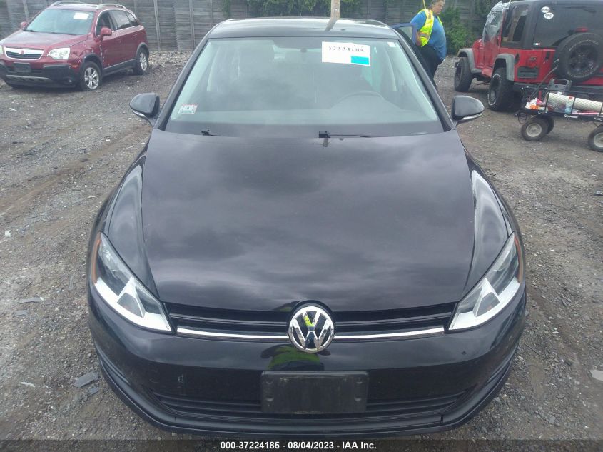 2017 VOLKSWAGEN GOLF S - 3VW217AU7HM010949