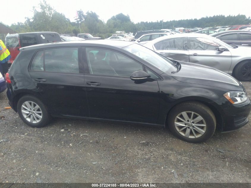 2017 VOLKSWAGEN GOLF S - 3VW217AU7HM010949