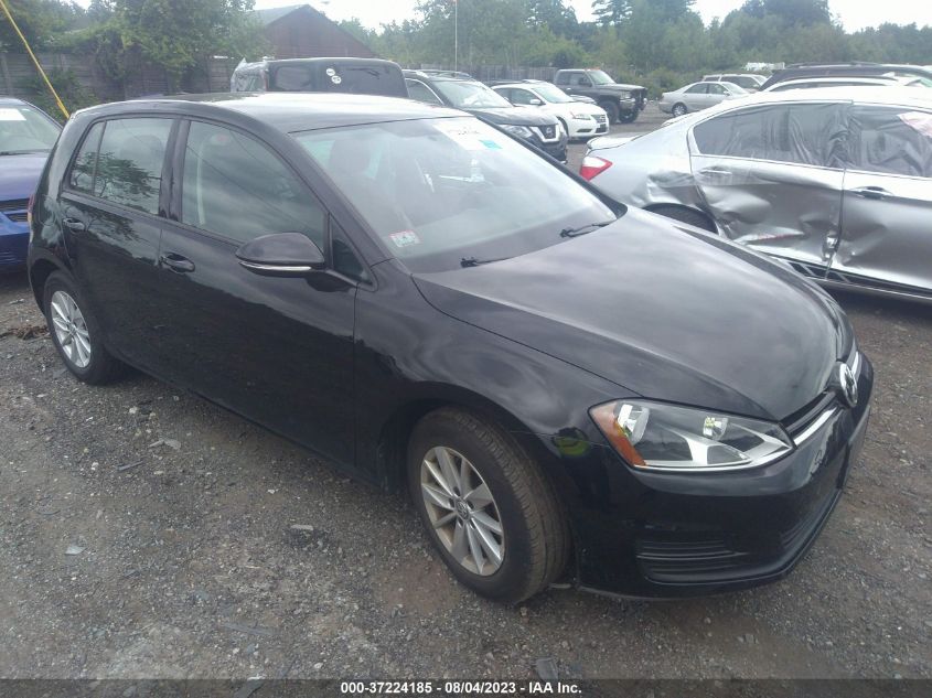 2017 VOLKSWAGEN GOLF S - 3VW217AU7HM010949