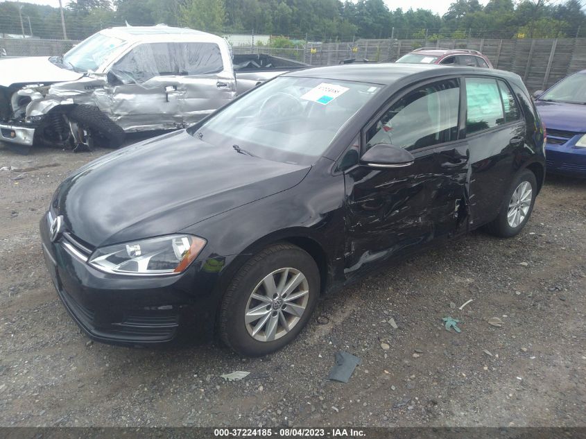 2017 VOLKSWAGEN GOLF S - 3VW217AU7HM010949