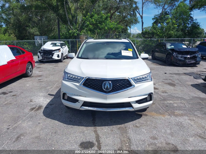 VIN 5J8YD4H89LL020339 2020 ACURA MDX W/ADVANCE PKG