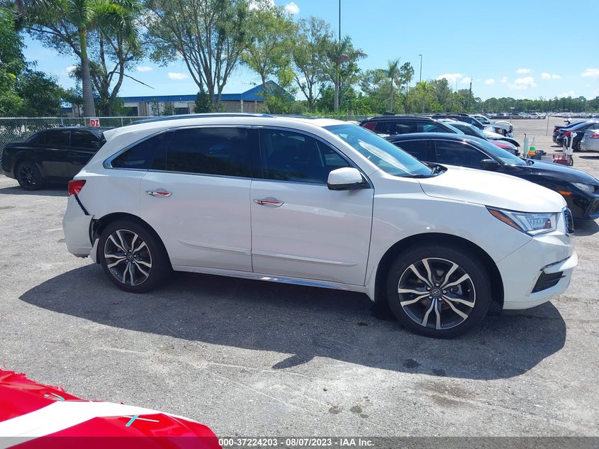 VIN 5J8YD4H89LL020339 2020 ACURA MDX W/ADVANCE PKG