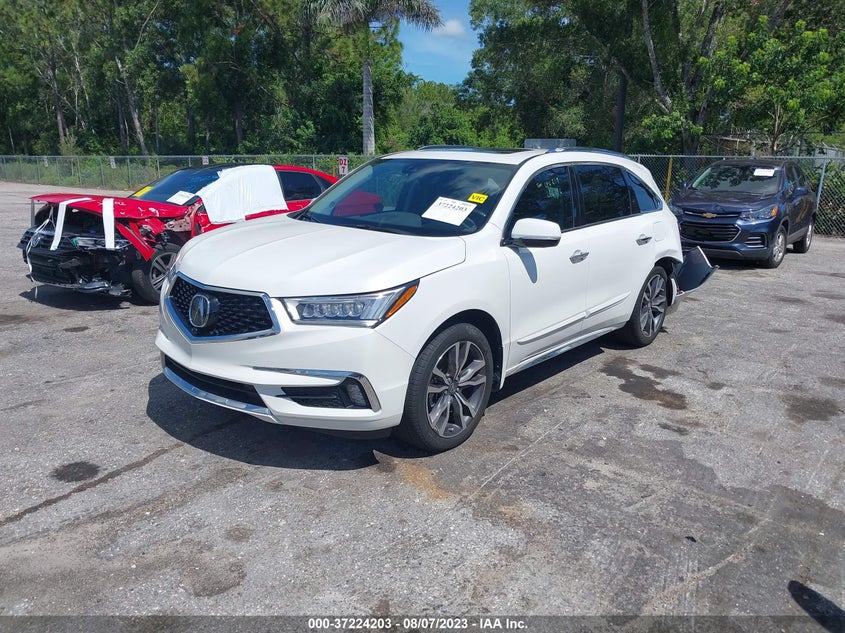 VIN 5J8YD4H89LL020339 2020 ACURA MDX W/ADVANCE PKG