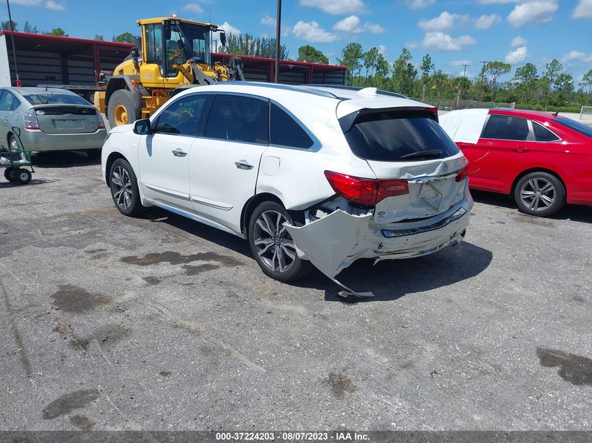 VIN 5J8YD4H89LL020339 2020 ACURA MDX W/ADVANCE PKG